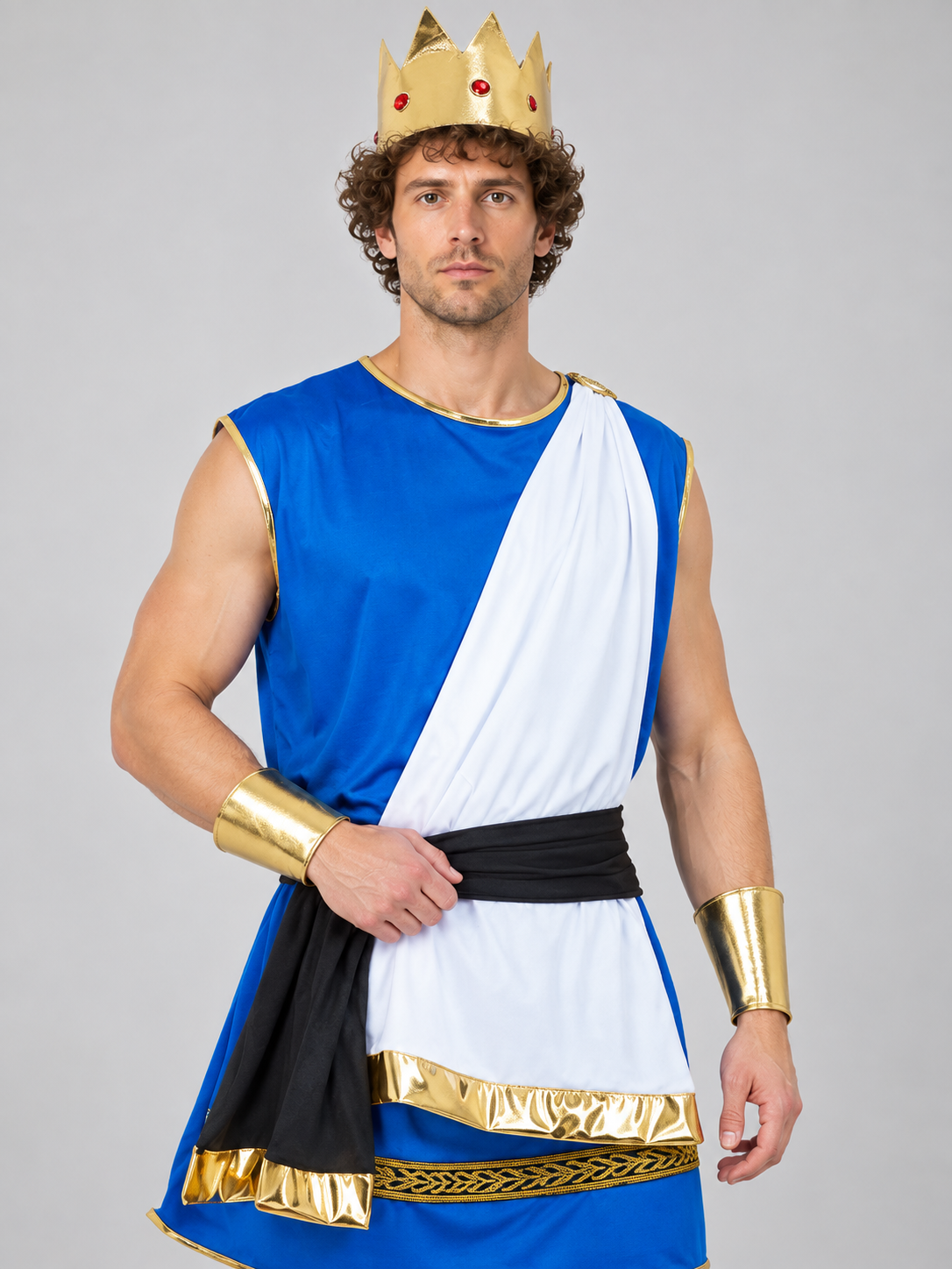Carnival Costume with Tunic and Draping