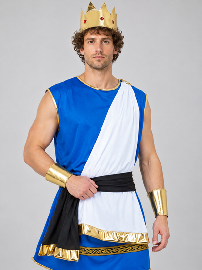 Carnival Costume with Tunic and Draping