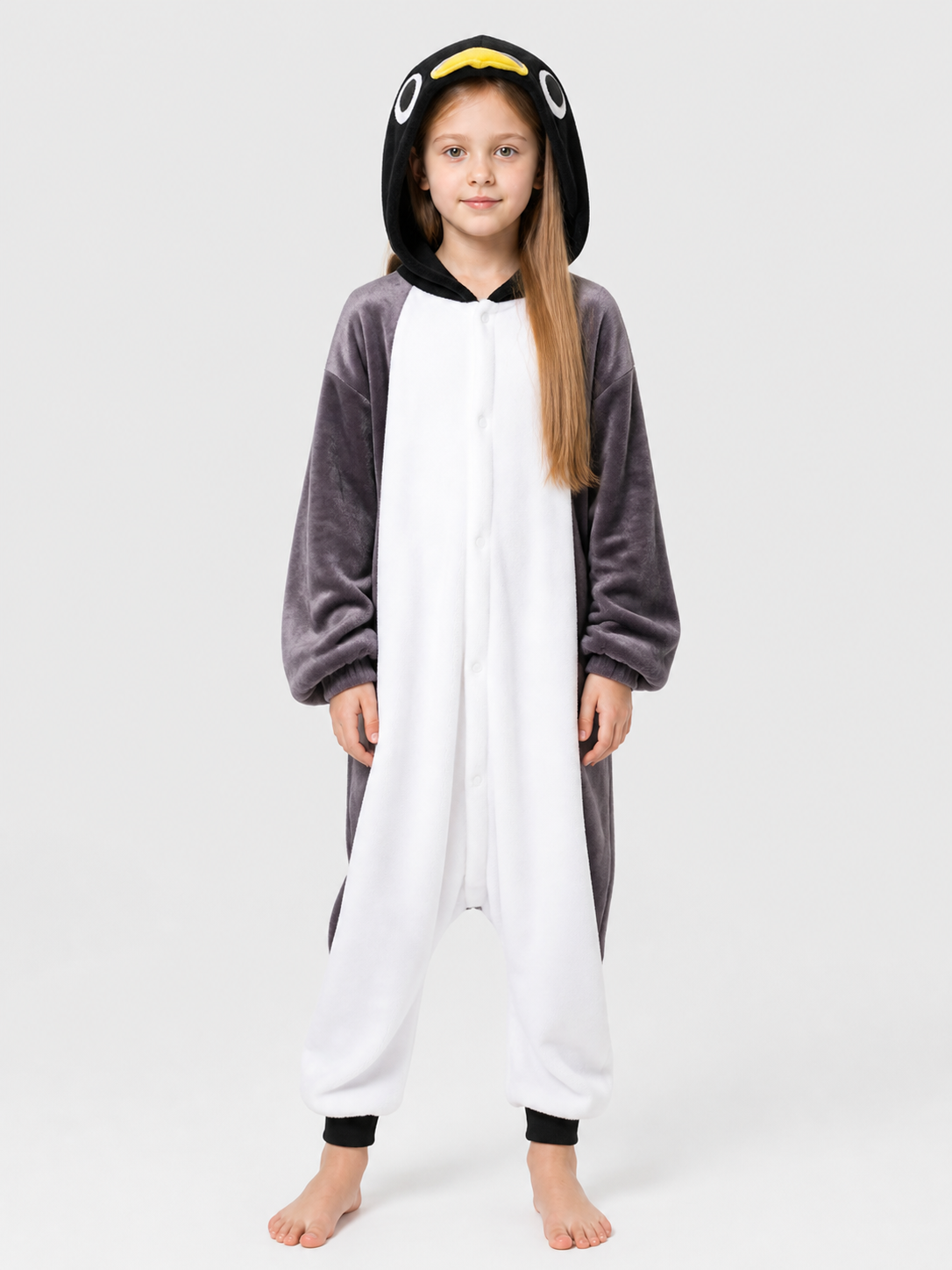 Husky Flannel Hooded Onesie Pajama product detail 3