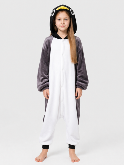 Husky Flannel Hooded Onesie Pajama product detail 3