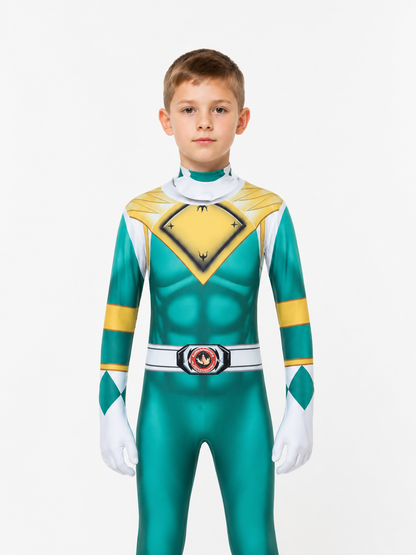 Superhero Costume Jumpsuit with Mask for Cosplay Costume Masks detail 3