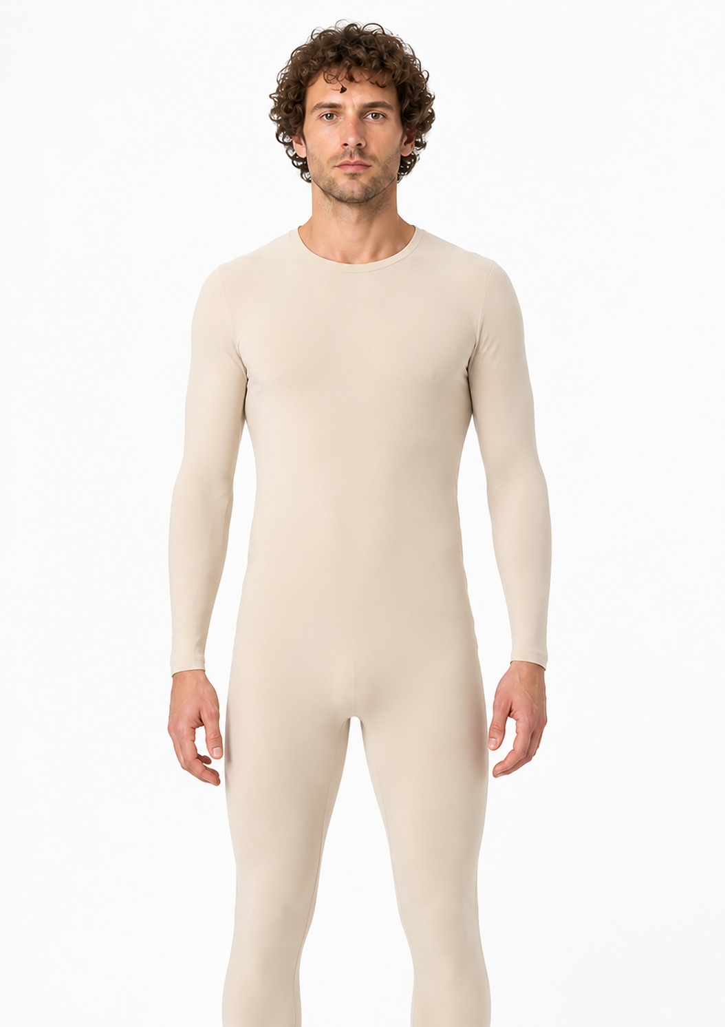Fitted Zentai jumpsuit with covered feet product detail 3