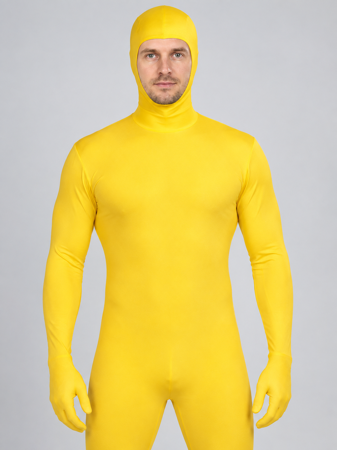 Yellow Milk Silk Cosplay Jumpsuit Costume