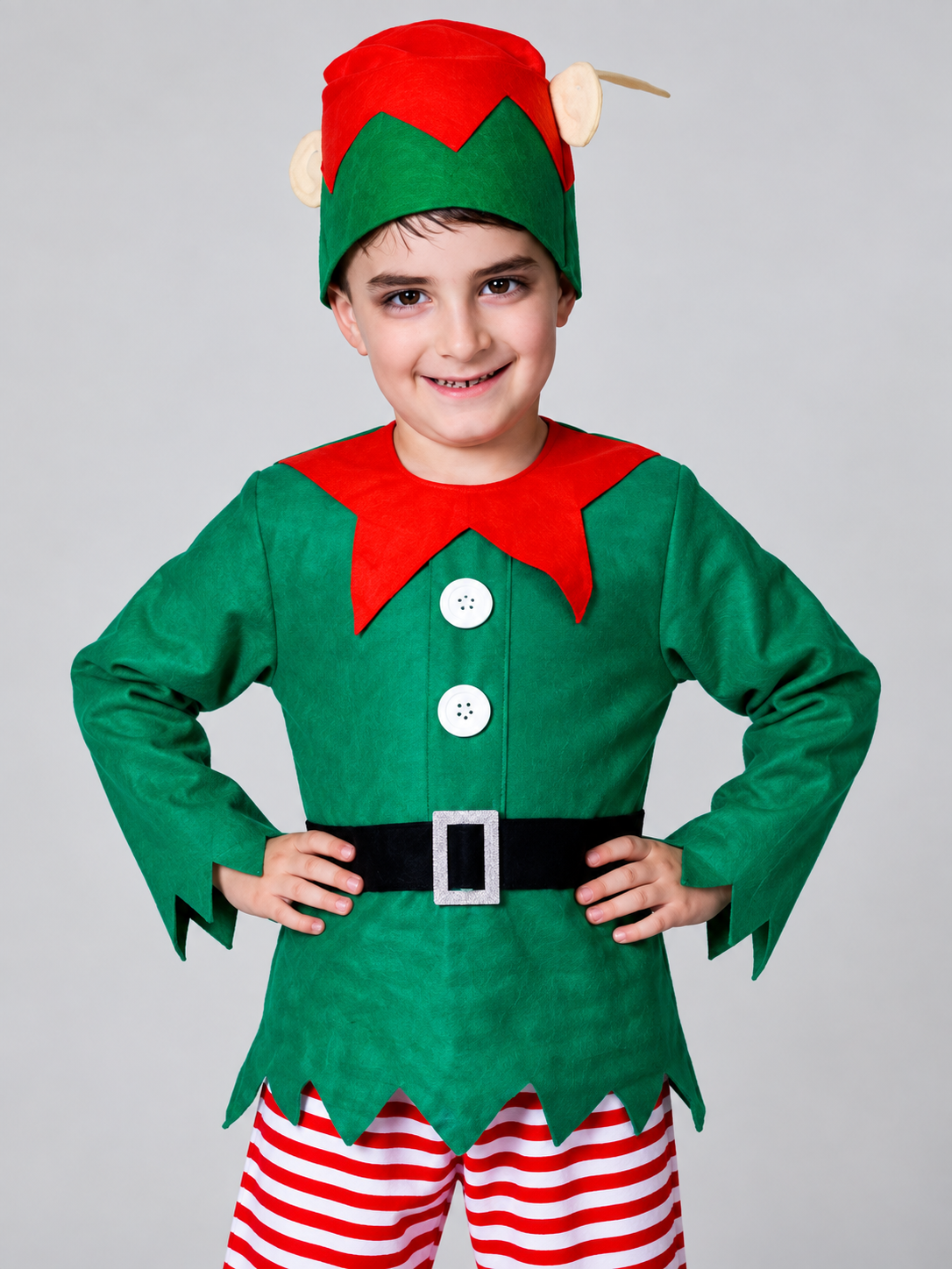 Children’s elf costume with hat