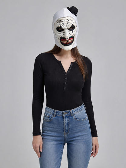 Hooded mask for horror cosplay and Halloween