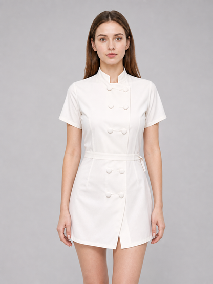 Nurse-style costume for cosplay and parties