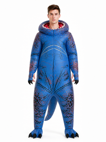 Dinosaur Jumpsuit with Open Mouth and Long Tail product detail 3