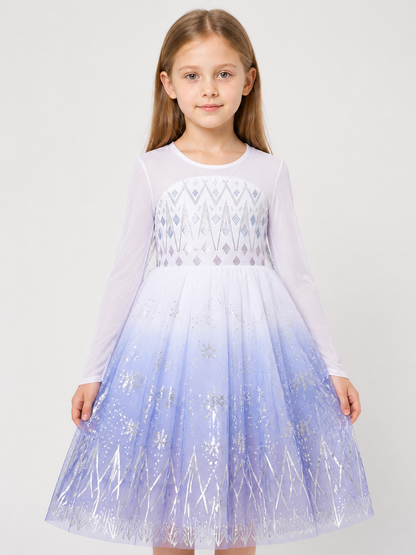 Snowflake Princess Costume for Halloween