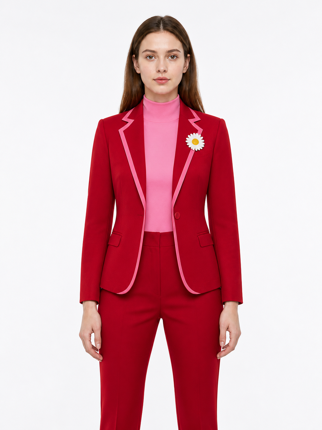 Pantsuit with Blazer, Pants, and Turtleneck product detail 2