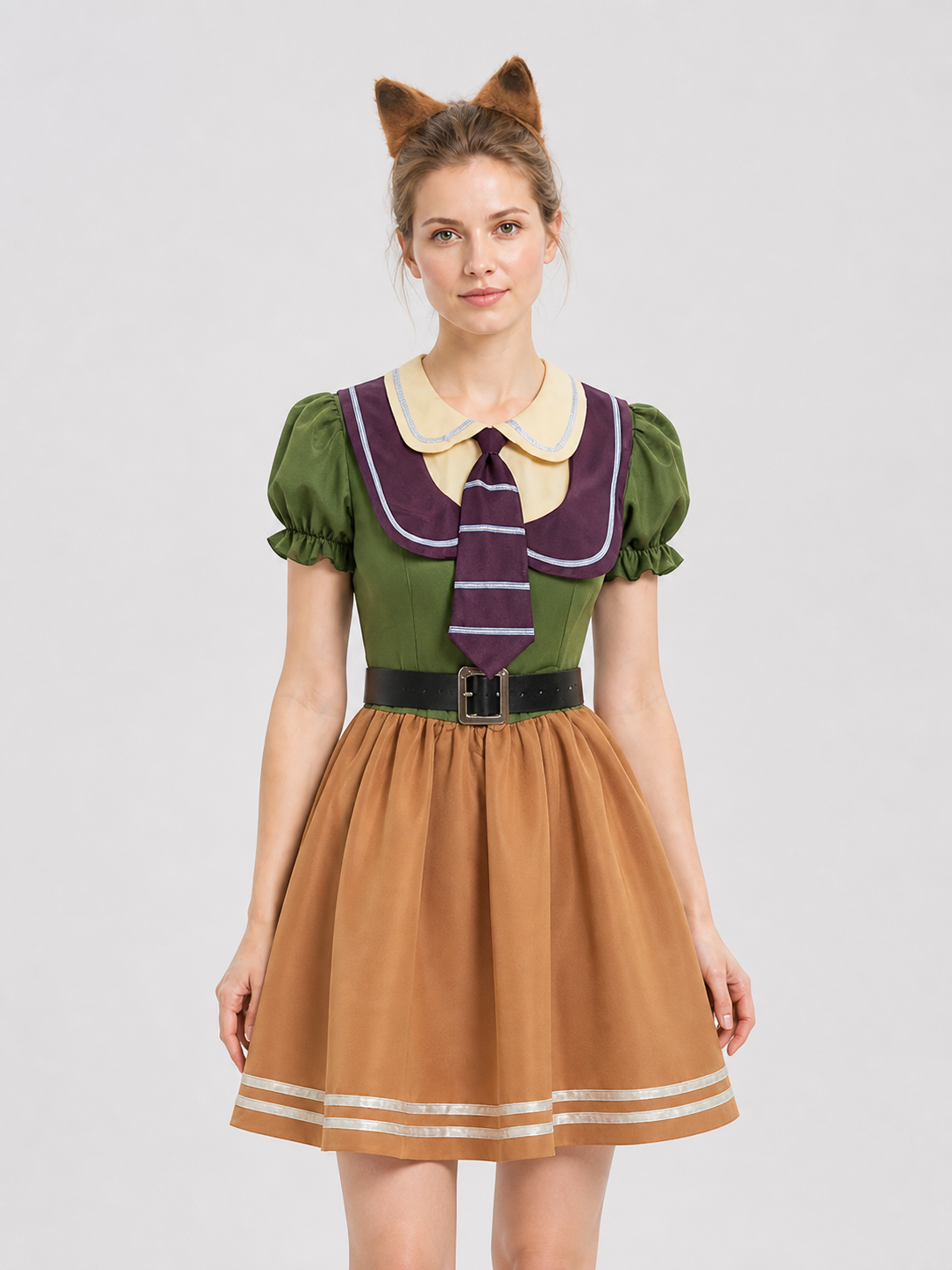 Zootopia Cosplay Dress: Sailor Collar Costume Dresses detail 3