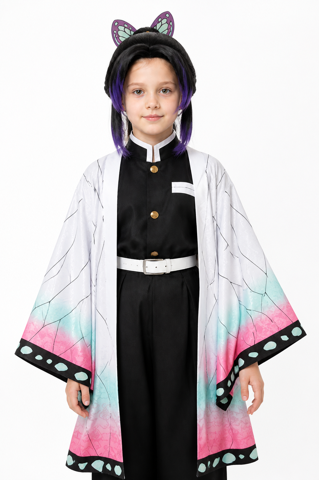 Shinobu Kocho Anime Cosplay Cloak Cape Costume Capes detail 3