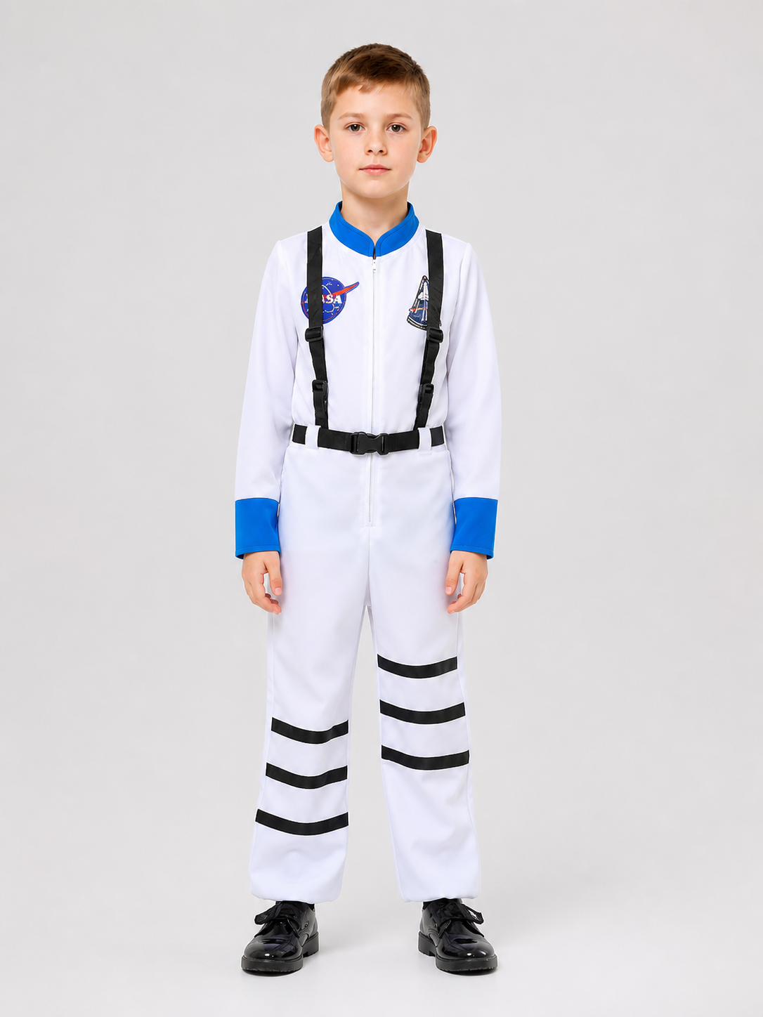 Astronaut Costume, White Cosplay Jumpsuit Costumes detail 3