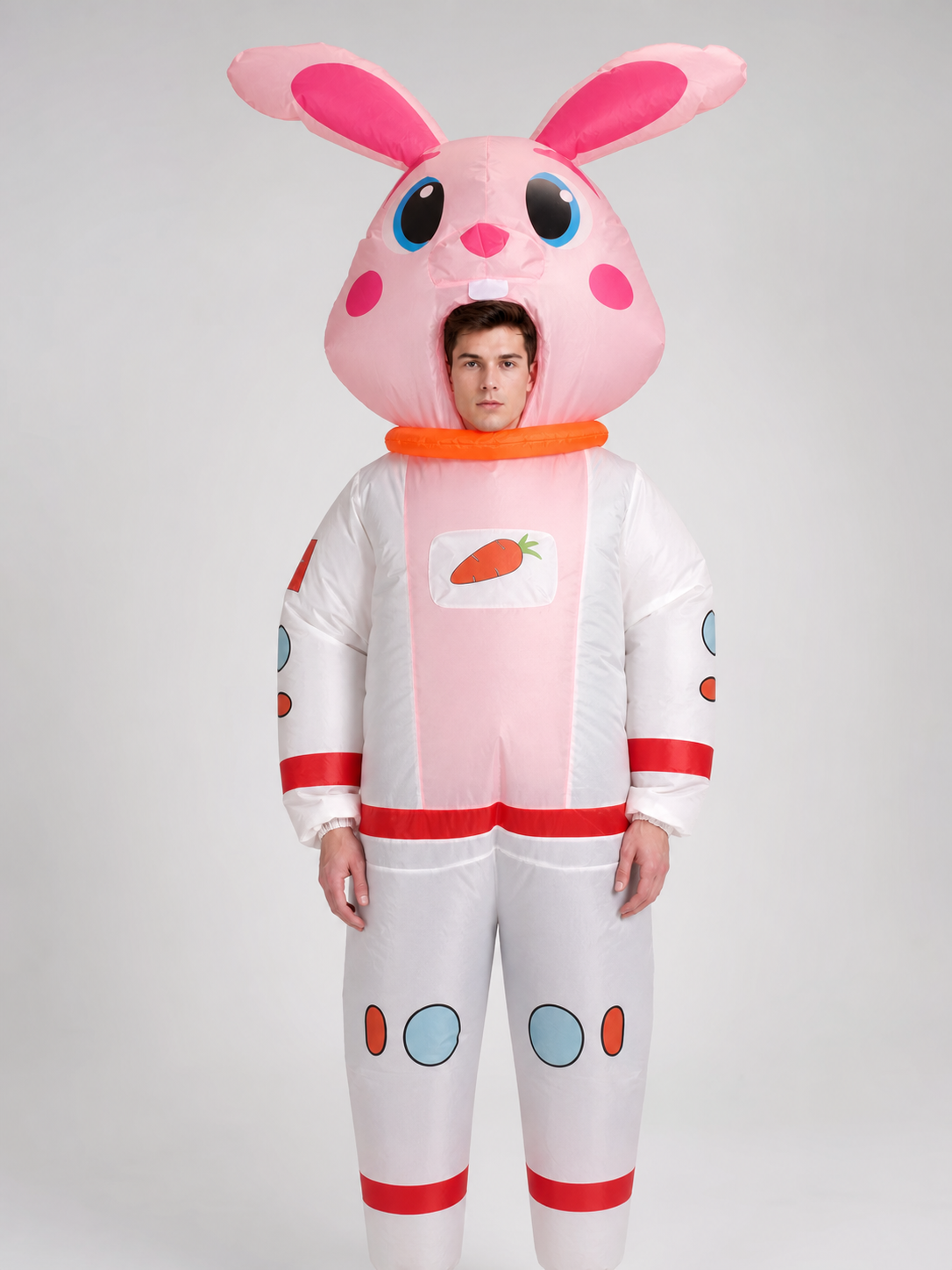 Inflatable Astronaut Rabbit Costume for Parties