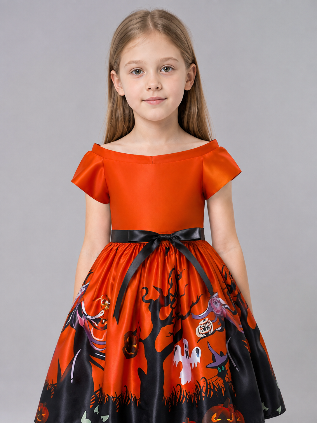 Kids' Halloween Costume Dress with Hat Costume Dresses detail 2