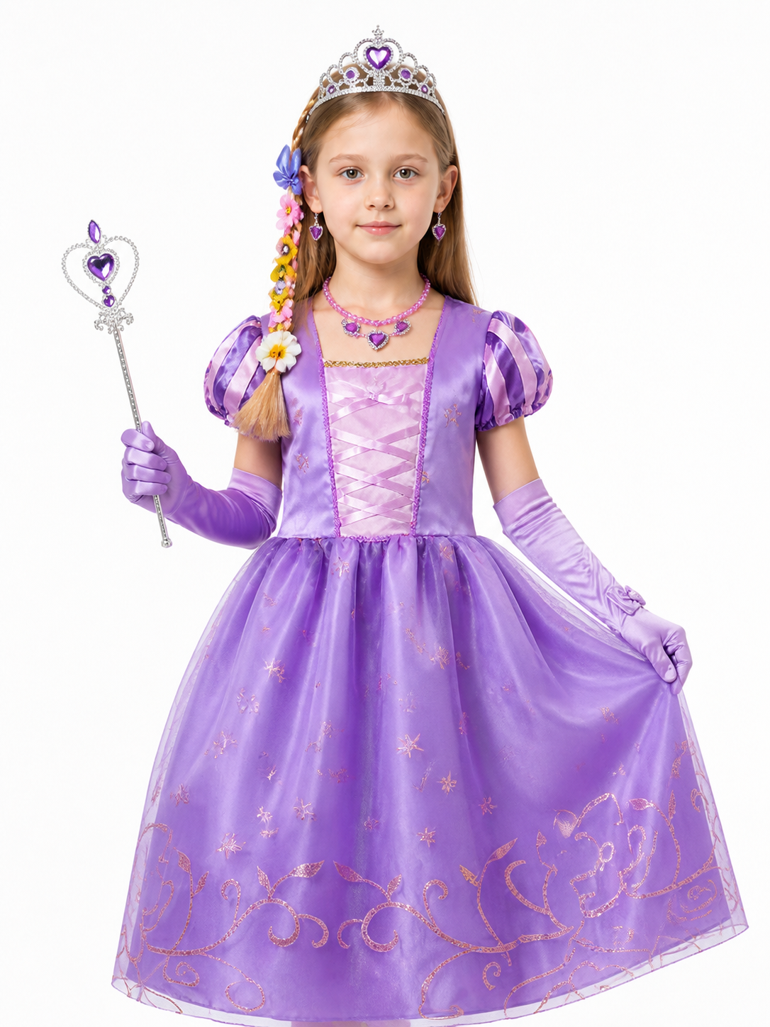 Rapunzel Princess Costume with Accessories Costume Accessories detail 3