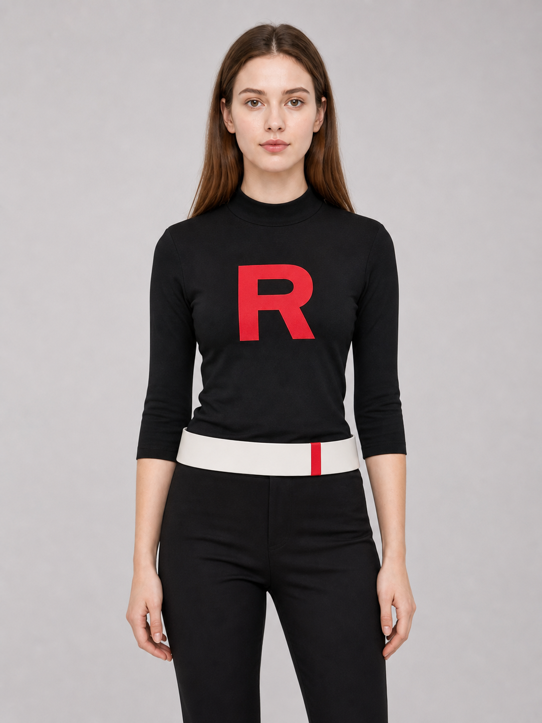 Pokémon Cosplay Costume: Top, Pants, Belt, Gloves