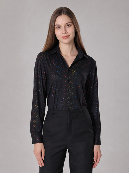 Retro disco-style stage performance costume. The set includes a black Costumes detail 2
