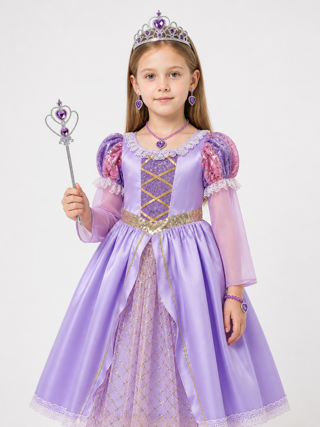 Princess Costume with Accessories for Halloween Costume Accessories detail 2