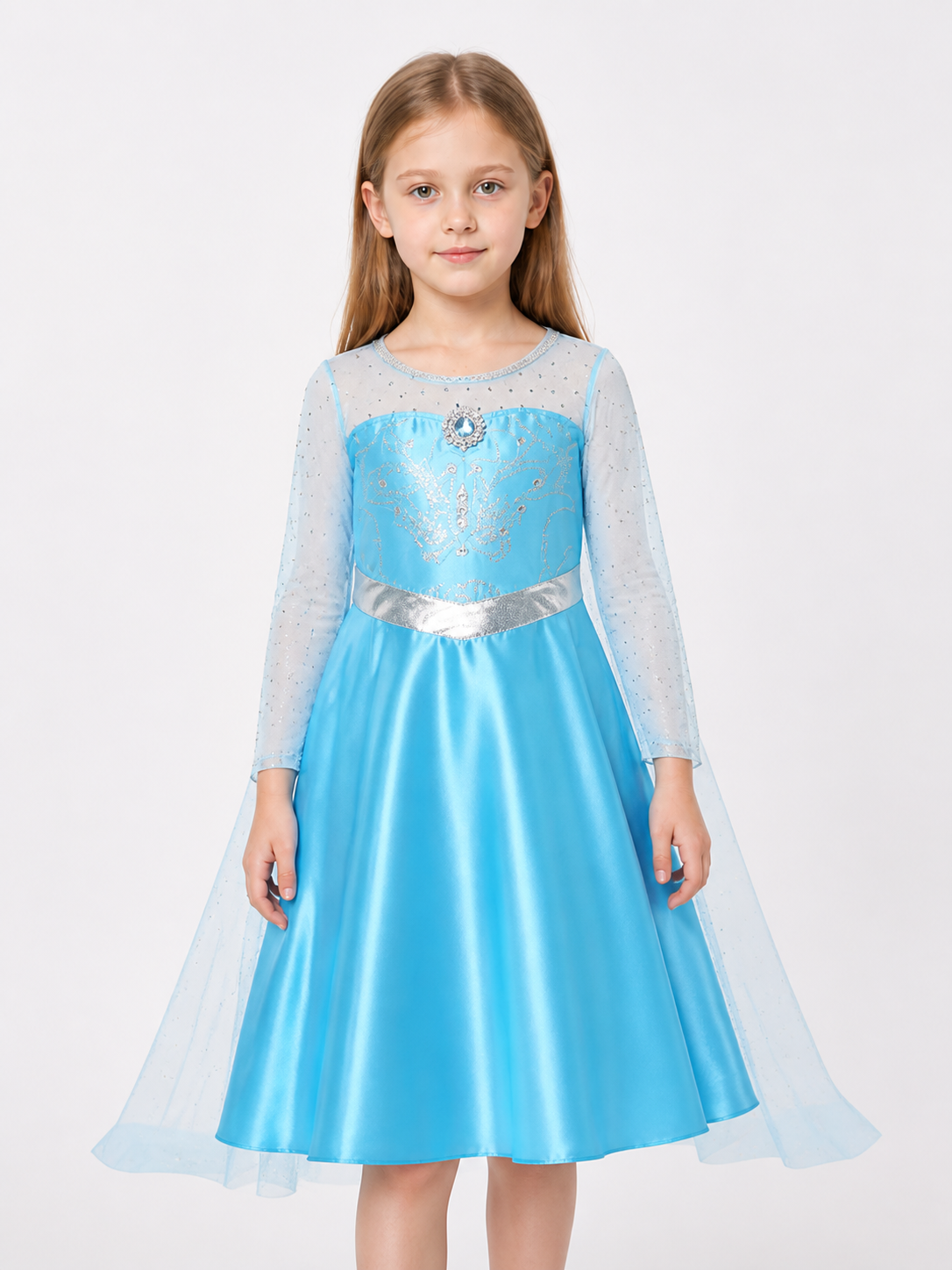 Ice Princess Carnival Costume for Halloween and Cosplay Costumes detail 2