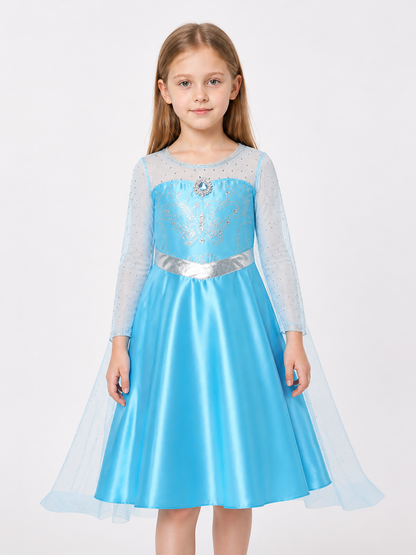 Ice Princess Carnival Costume for Halloween and Cosplay Costumes detail 2