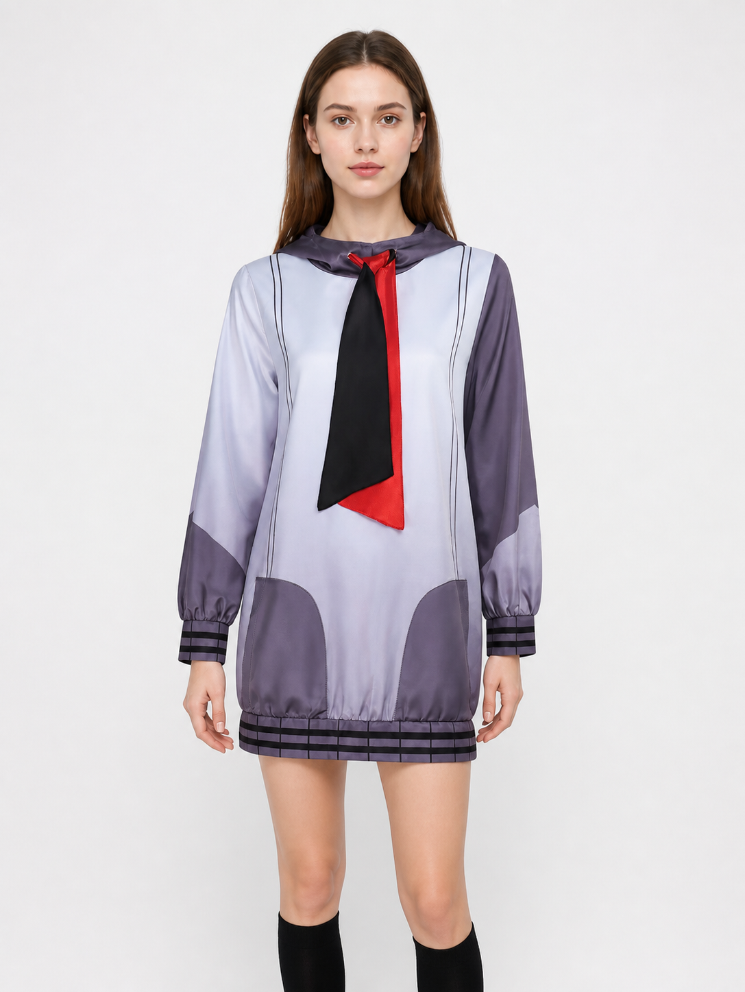 Cosplay Jumpsuit with Socks, Long Sleeves Costumes detail 3
