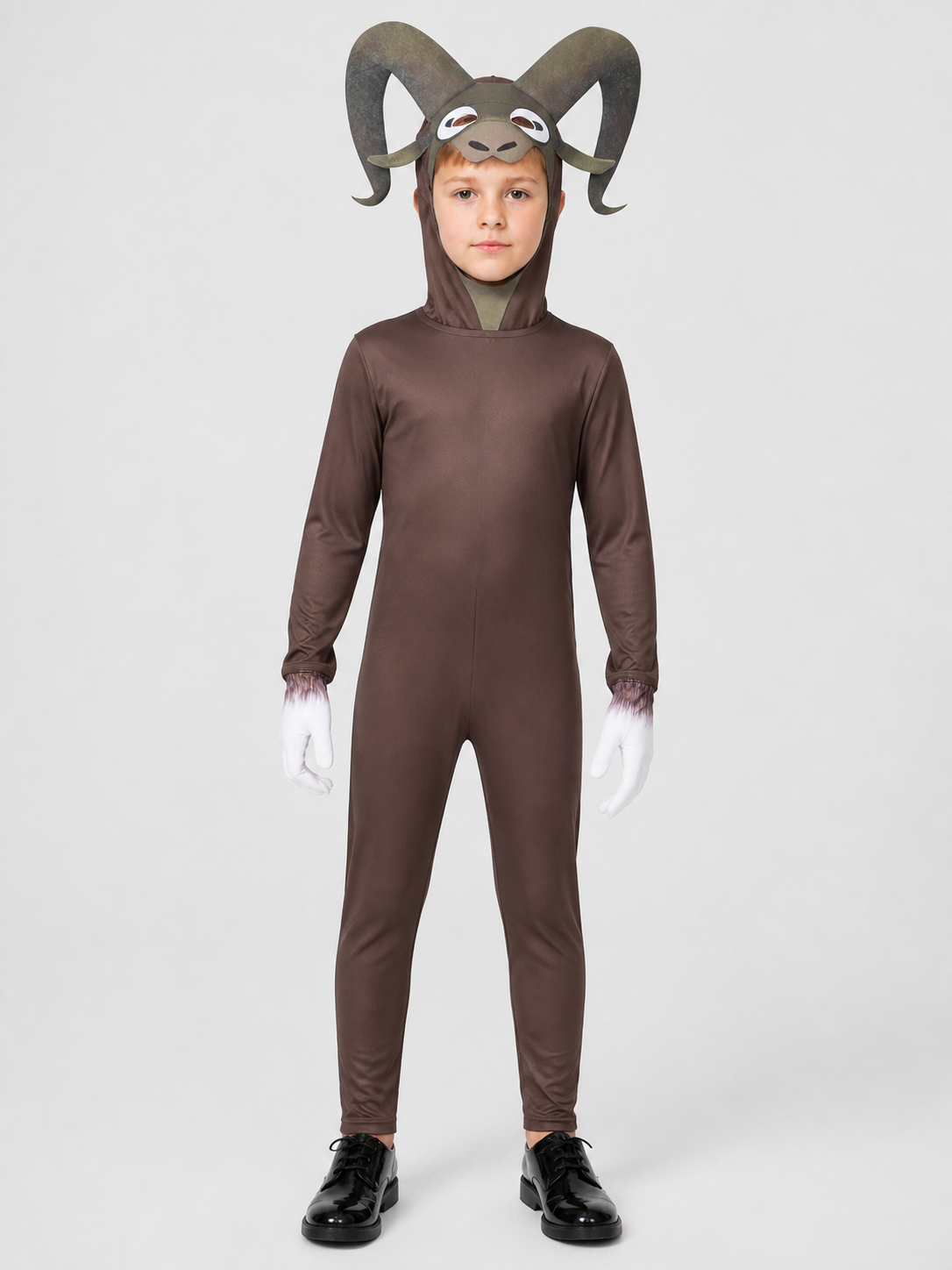 Carnival Jumpsuit "Goat Monster" with Hood Costumes detail 3