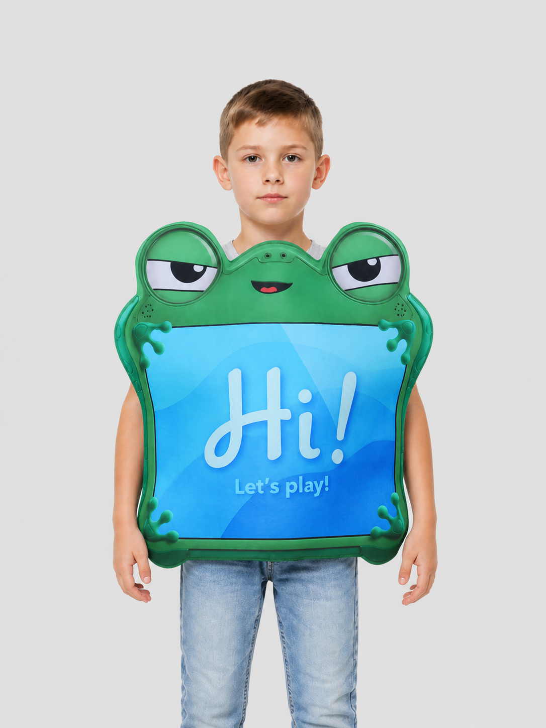 Green and Blue Frog Costume for Cosplay Costumes detail 3