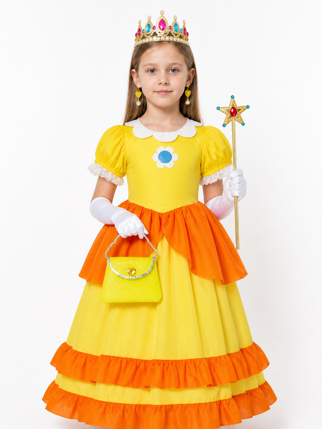Carnival Dress-Up Costume with Crown and Magic Wand Costume Dresses detail 3