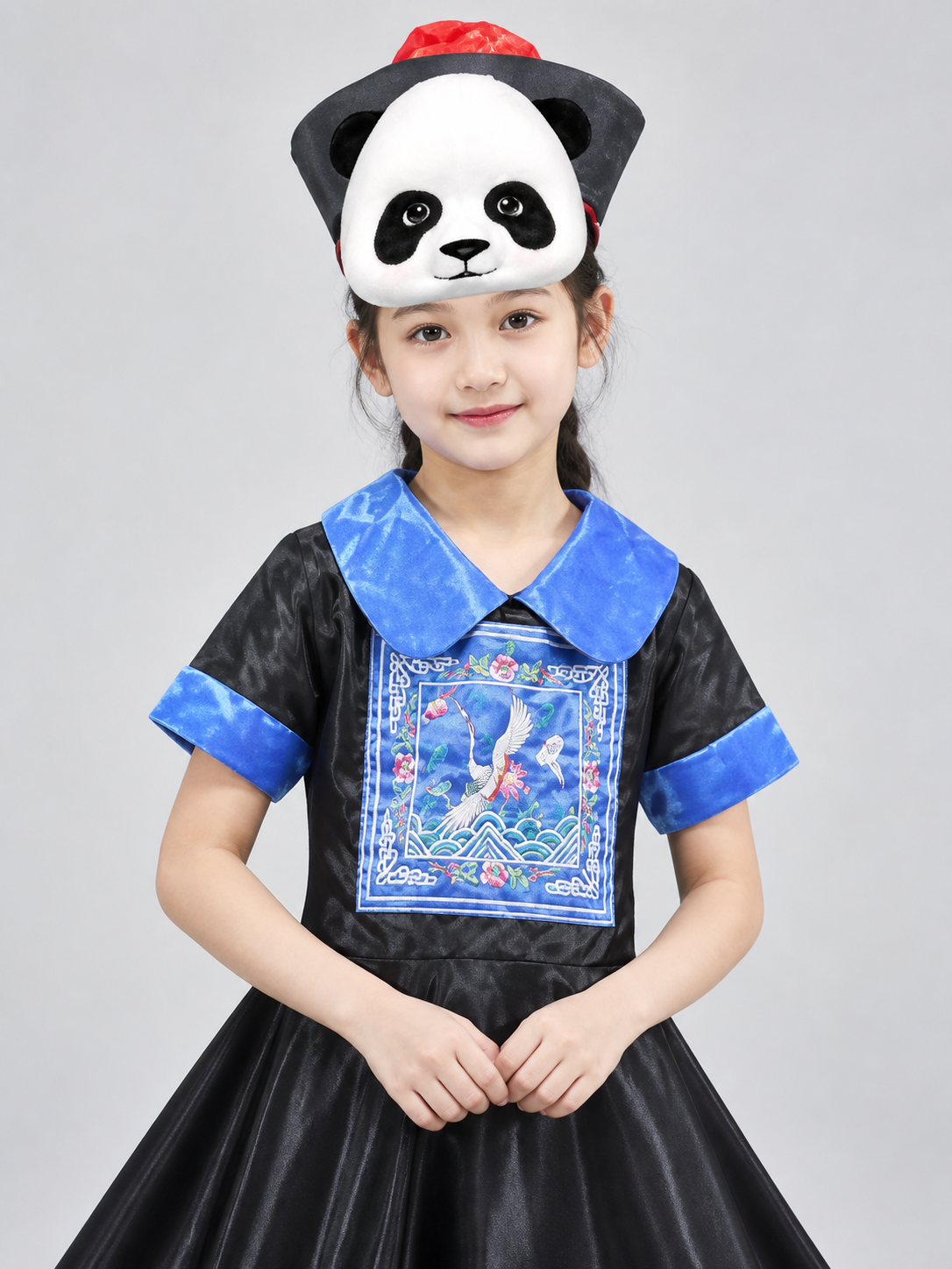 Panda Costume with Dress and Headpiece