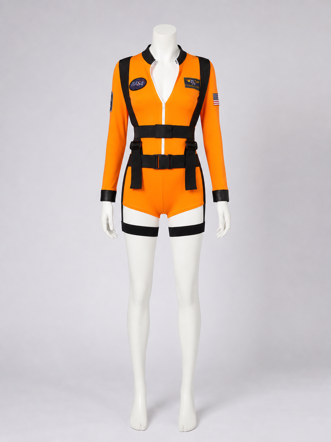 Astronaut Romper with Straps and Patches