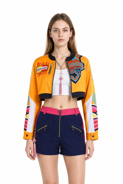 Cosplay Costume: Jacket, Shorts, Top, and Accessories Costume Accessories detail 3