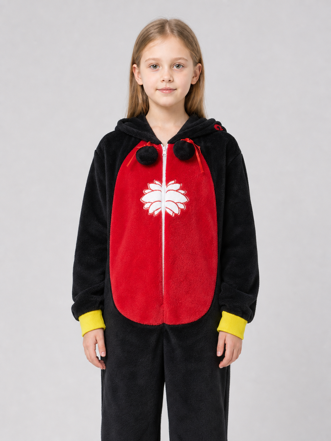 Carnival Hooded Jumpsuit Costume