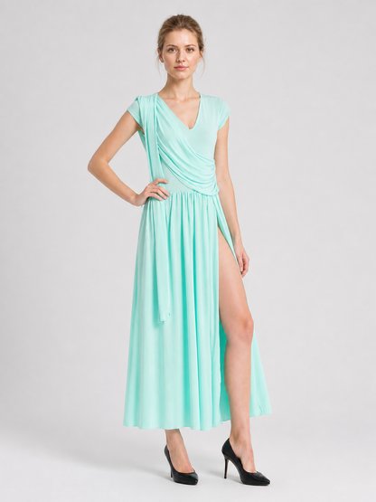 Statue of Liberty Dress for Halloween, Light Turquoise