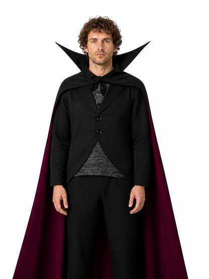 Vampire Costume with Cloak and Pants Costume Capes detail 3