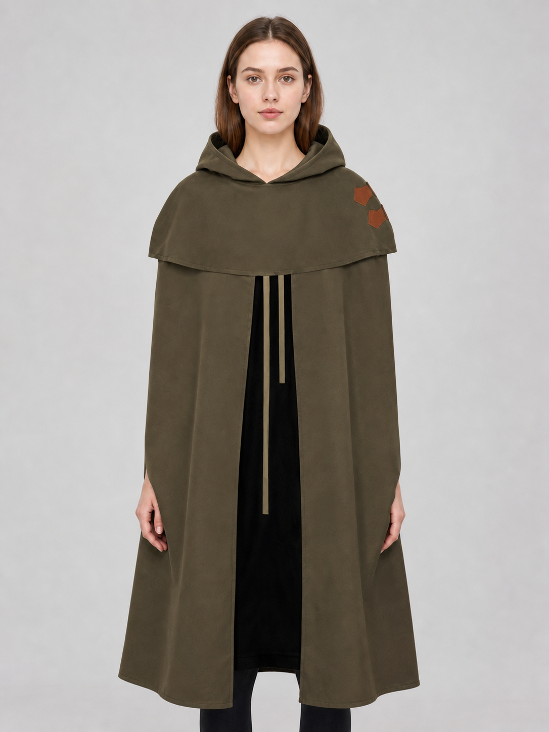 Medieval Hooded Elf Cloak for Cosplay