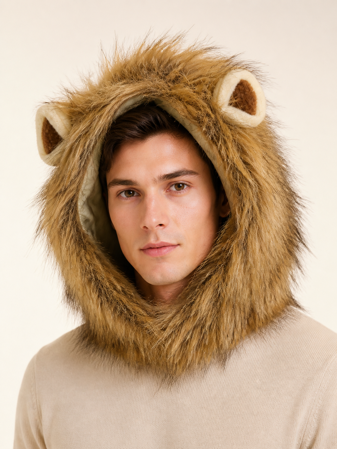 Halloween Carnival Lion Headwear Costumes detail 2