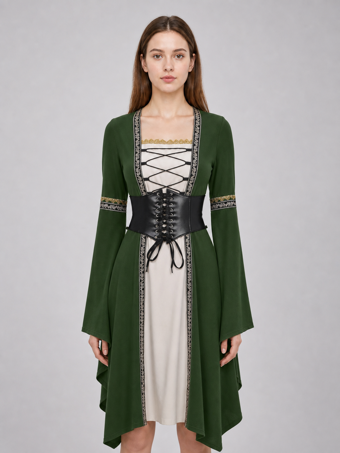 Gothic Costume Dress in a Medieval Style