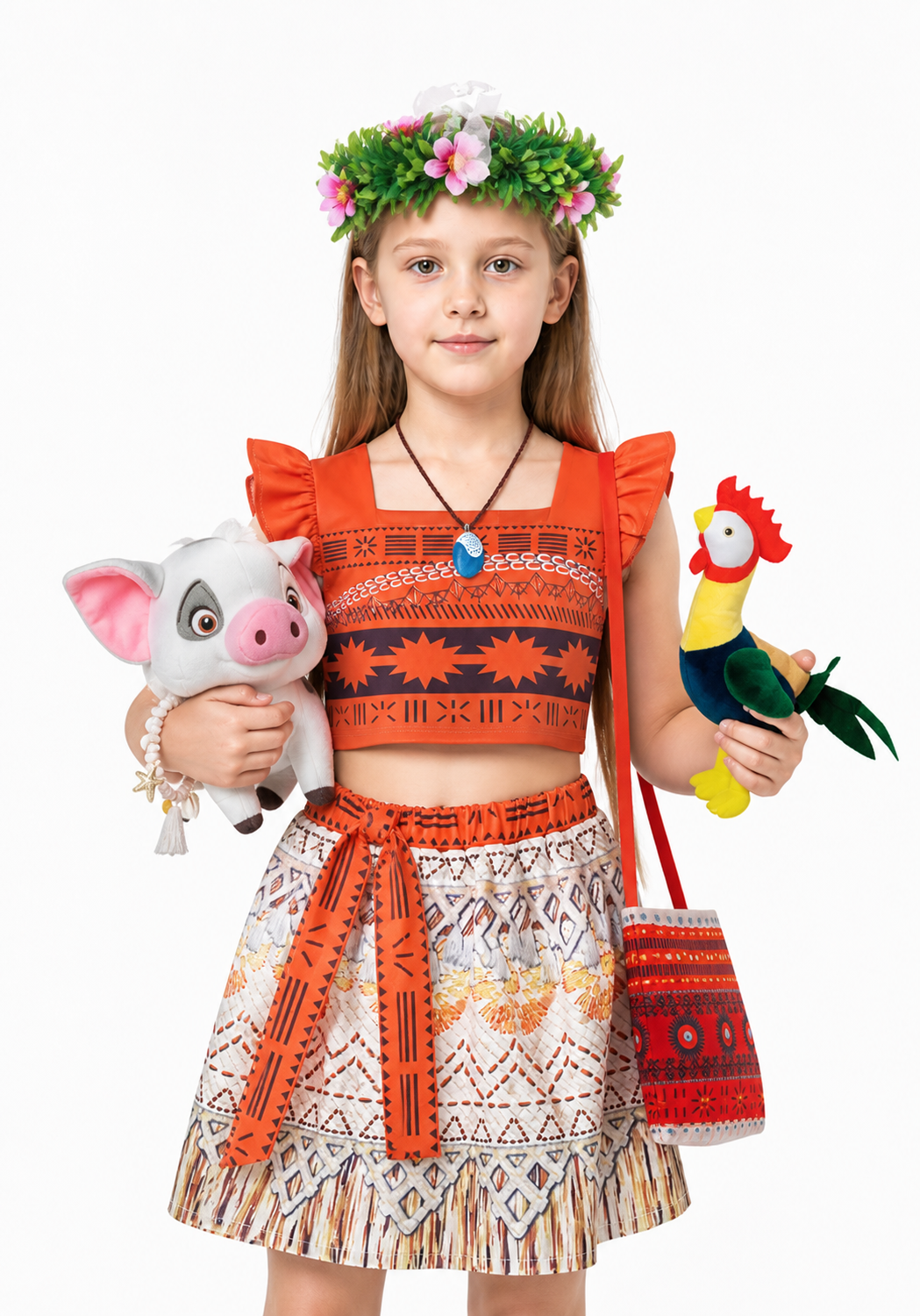 Moana Children's Costume with Accessories for Parties Costume Accessories detail 3