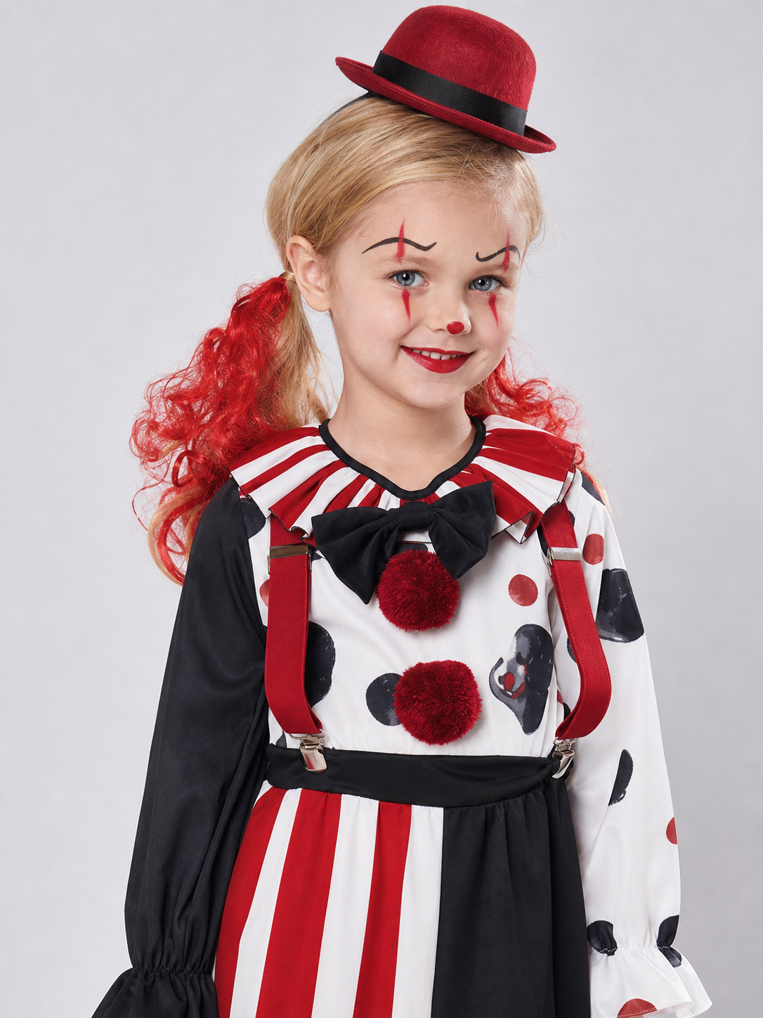 Clown Jumpsuit Costume for Parties and Stage Performances