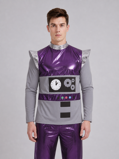 Halloween Alien Costume with Headband