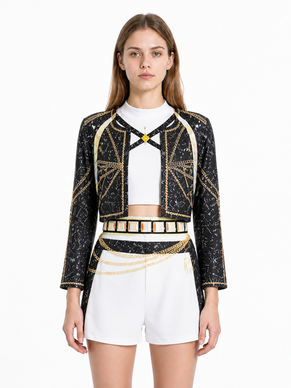 Cosplay Costume with Jacket, Vest, and Shorts Costumes detail 3