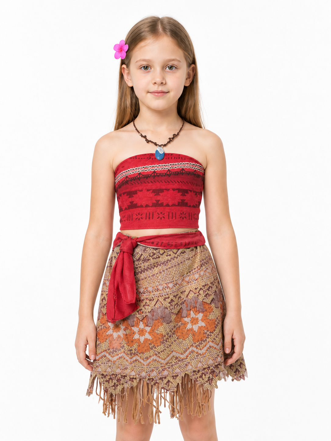 Moana Costume with Skirt and Necklace Costumes detail 3