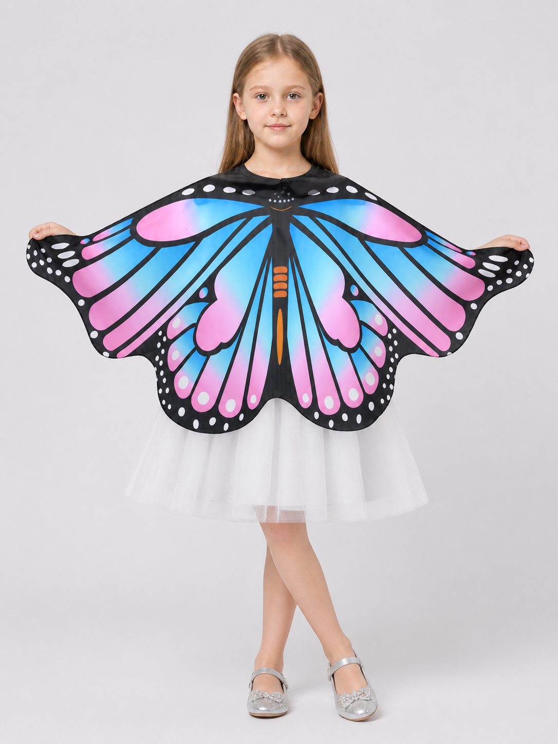 Printed Butterfly Cape for Children for Halloween Costume Capes detail 3
