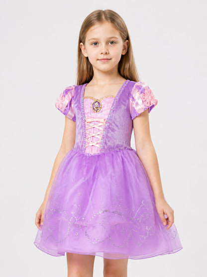 Pink and Purple Princess Halloween Costume Costumes detail 2