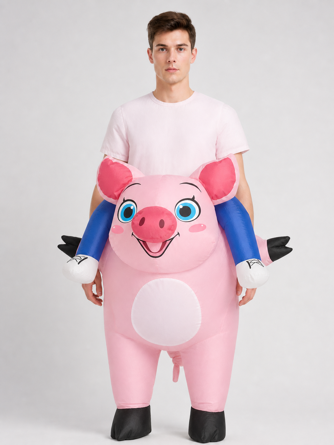 Inflatable Pig Costume for Parties and Halloween