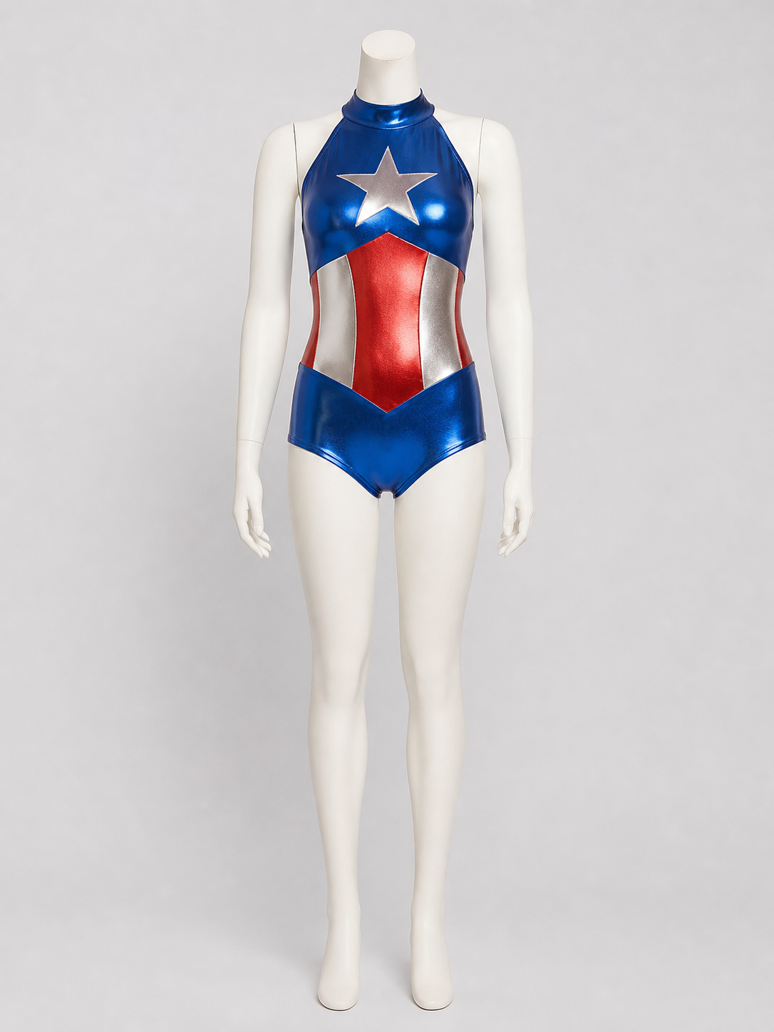 Superhero Costume with Stars for Cosplay Costumes detail 2