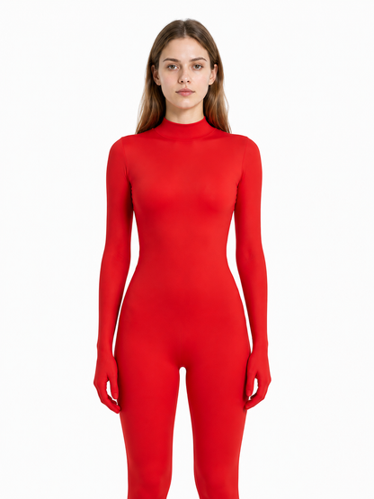 Fitted jumpsuit with covered hands and feet product detail 3