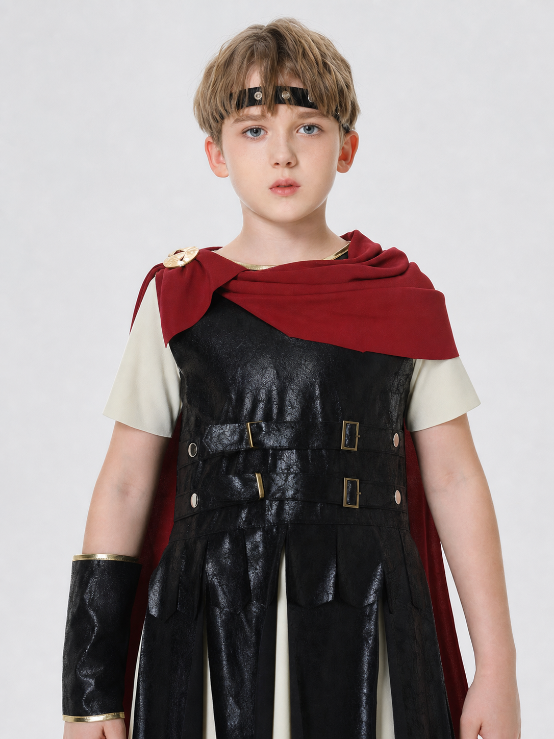 Retro Palace-Style Costume with Dress and Cape