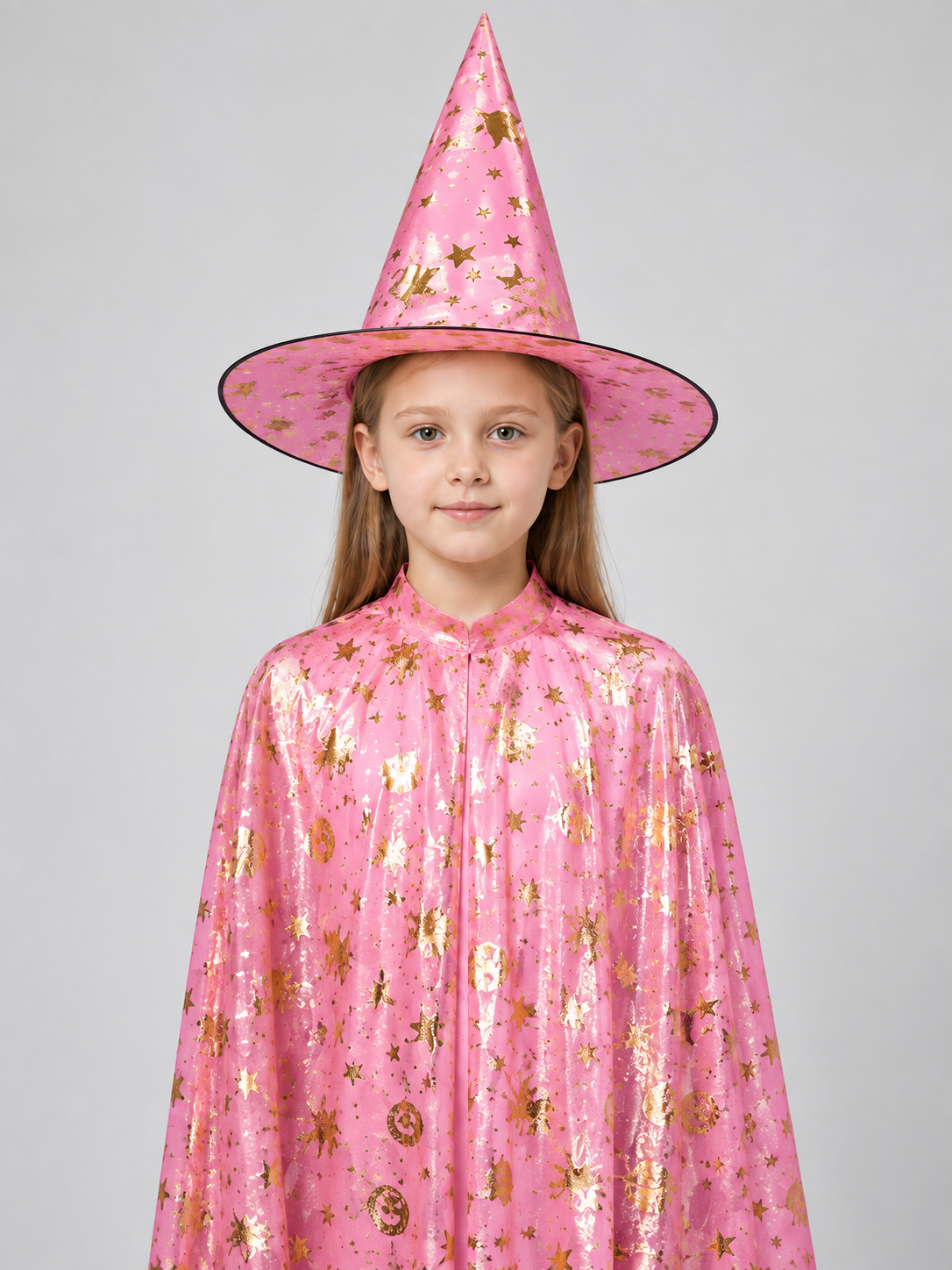 Witch Carnival Costume with Gold Print