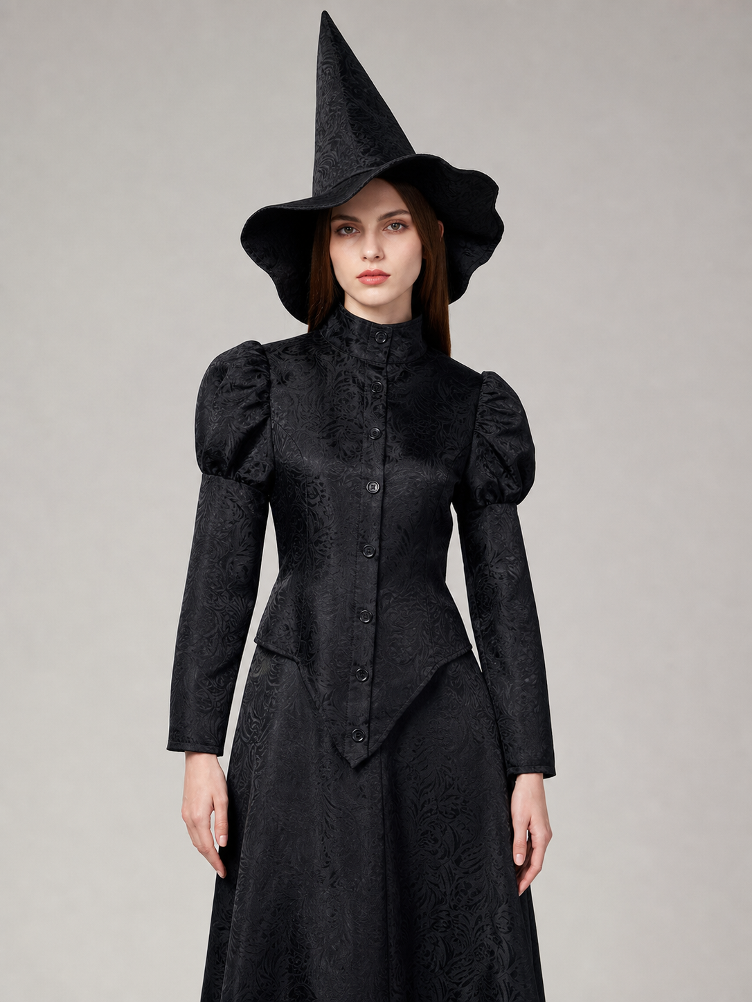 Evil Witch Cosplay Costume with Hat